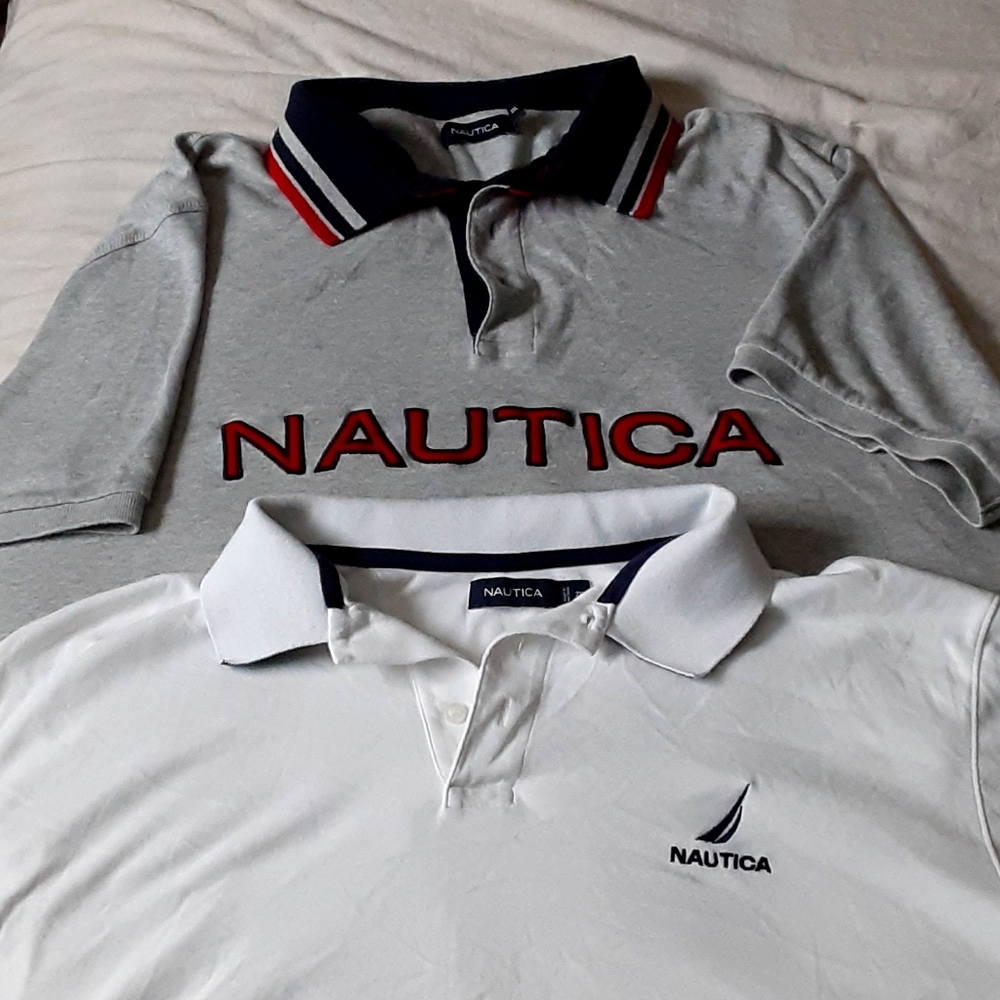 Men's Nautica polo shirts